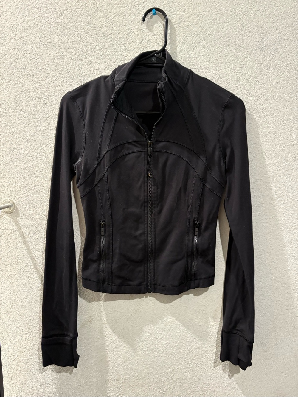 lululemon athletica Black Zip-Up Utility Jacket